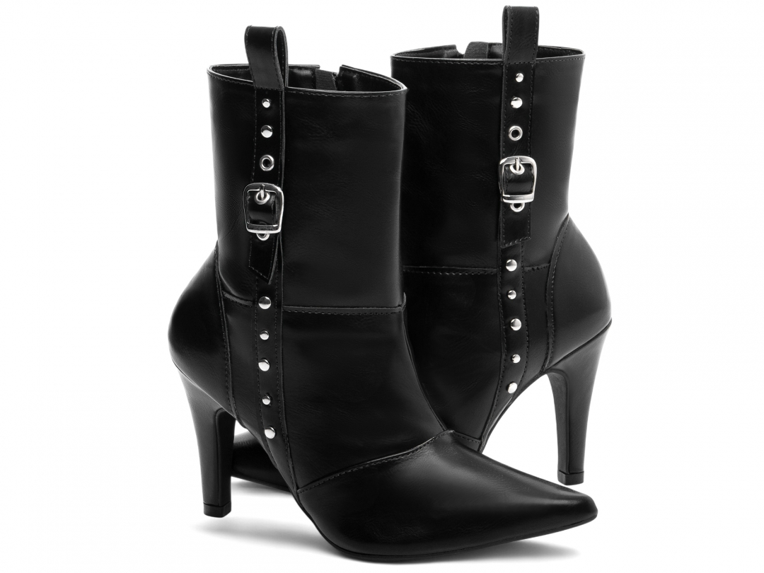 Bota Bico Fino Feminina