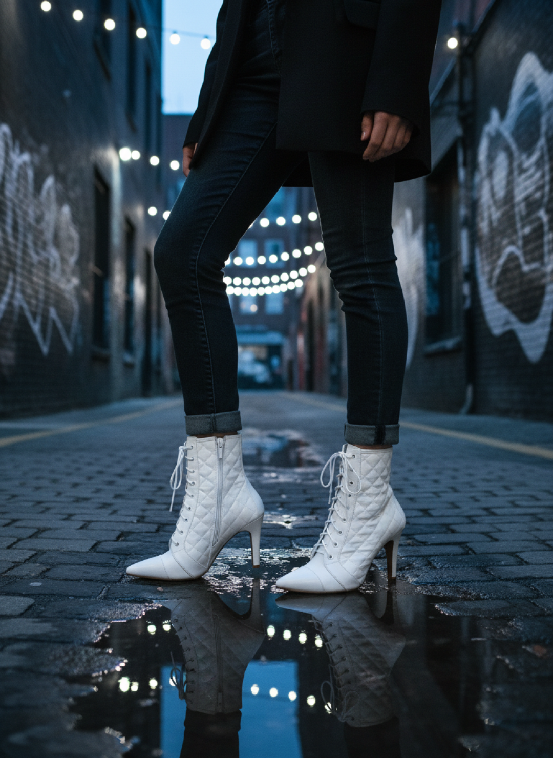 Bota Bico Fino Feminina