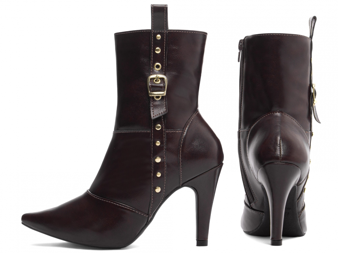 Bota Bico Fino Feminina