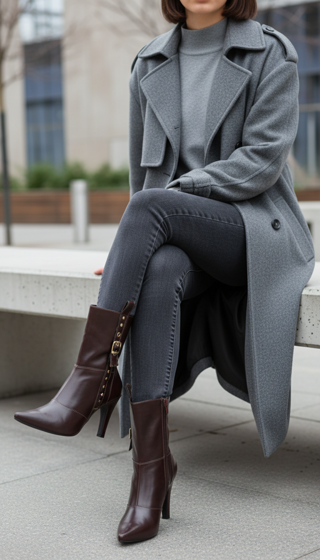 Bota Bico Fino Feminina