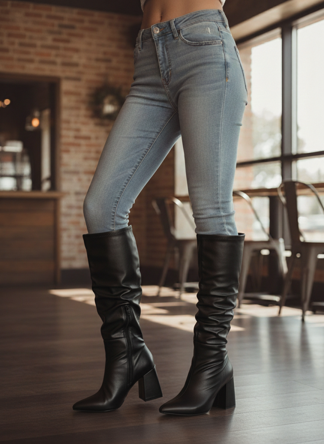 Bota Franzida Feminina